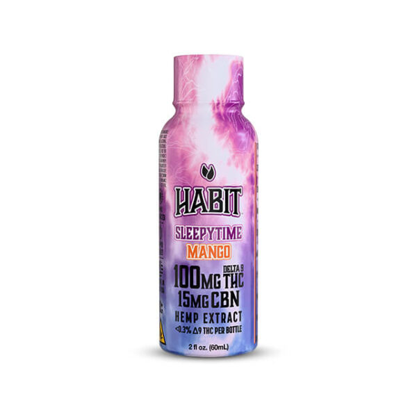 Delta 9 High Spectrum Hemp Shot – Sleepytime Mango