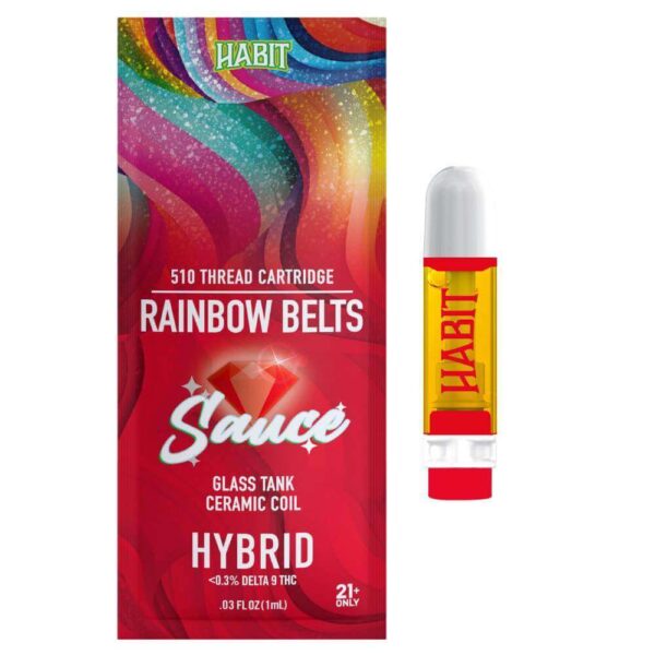 1G THCA Cartridges - Rainbow Belts