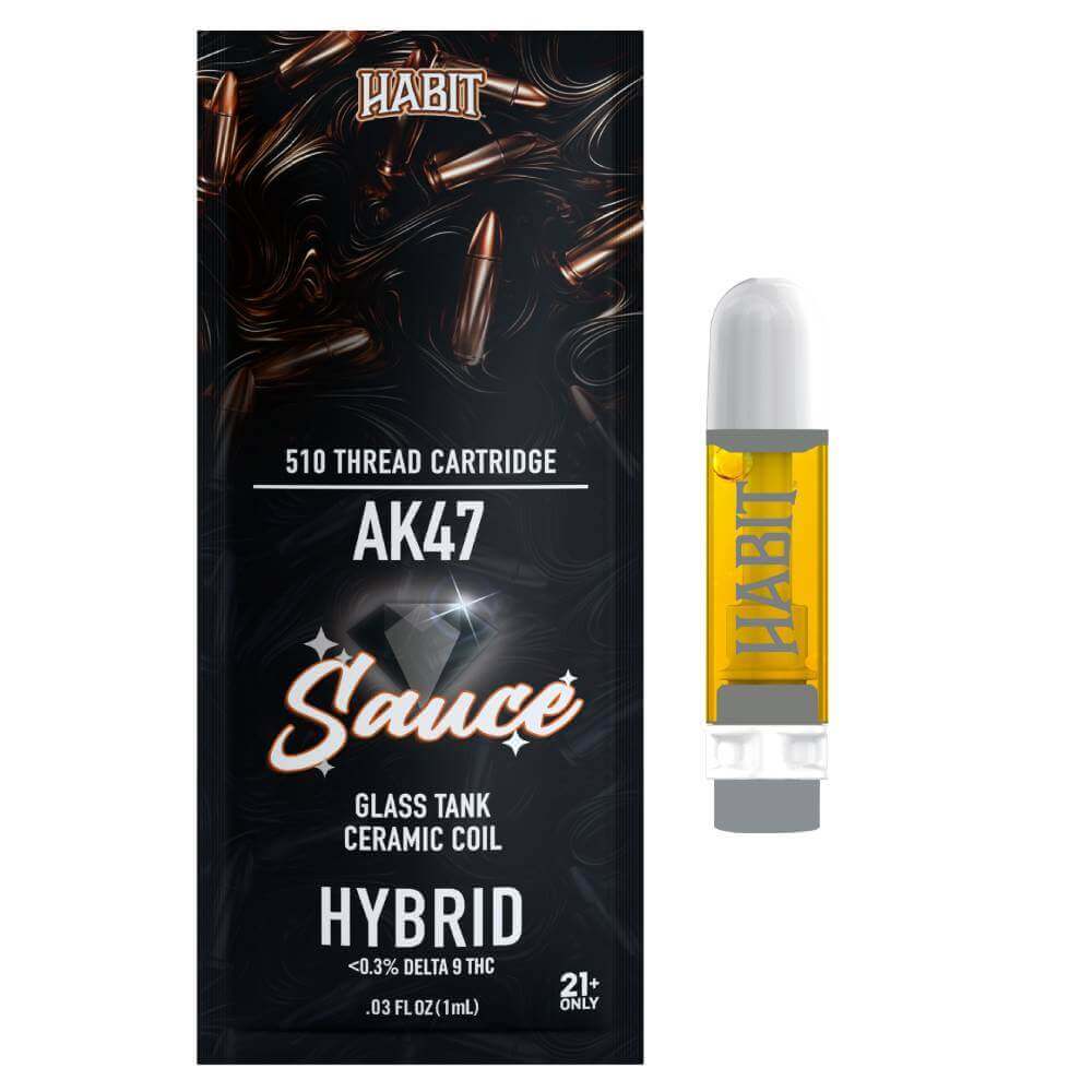 1G THCA Cartridges – AK47 – HabitCBD