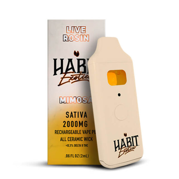 2G THCA Live Rosin Exotic Disposable Vape – Mimosa