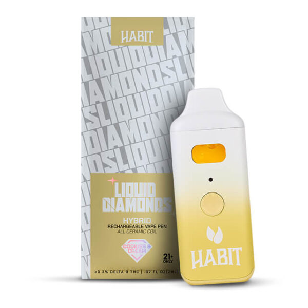 2G THC-P Liquid Diamonds Disposable Vape – Cookies & Cream