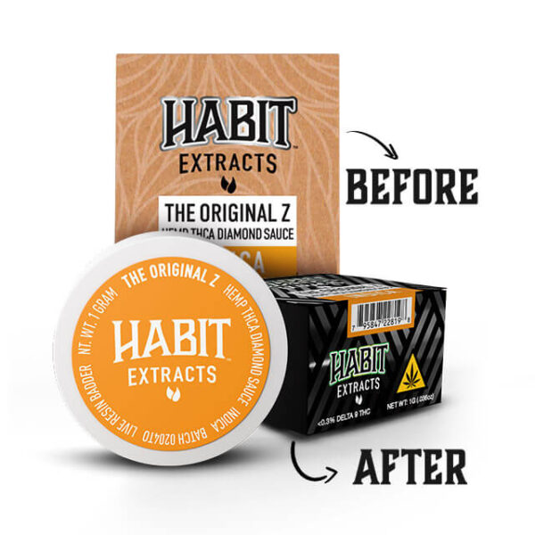 1g THca Diamond Sauce Live Resin Badder – The Original Z