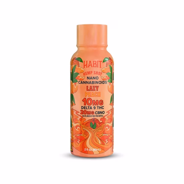 Delta-9 Shot – Lazy Peach – CBN-O + D9